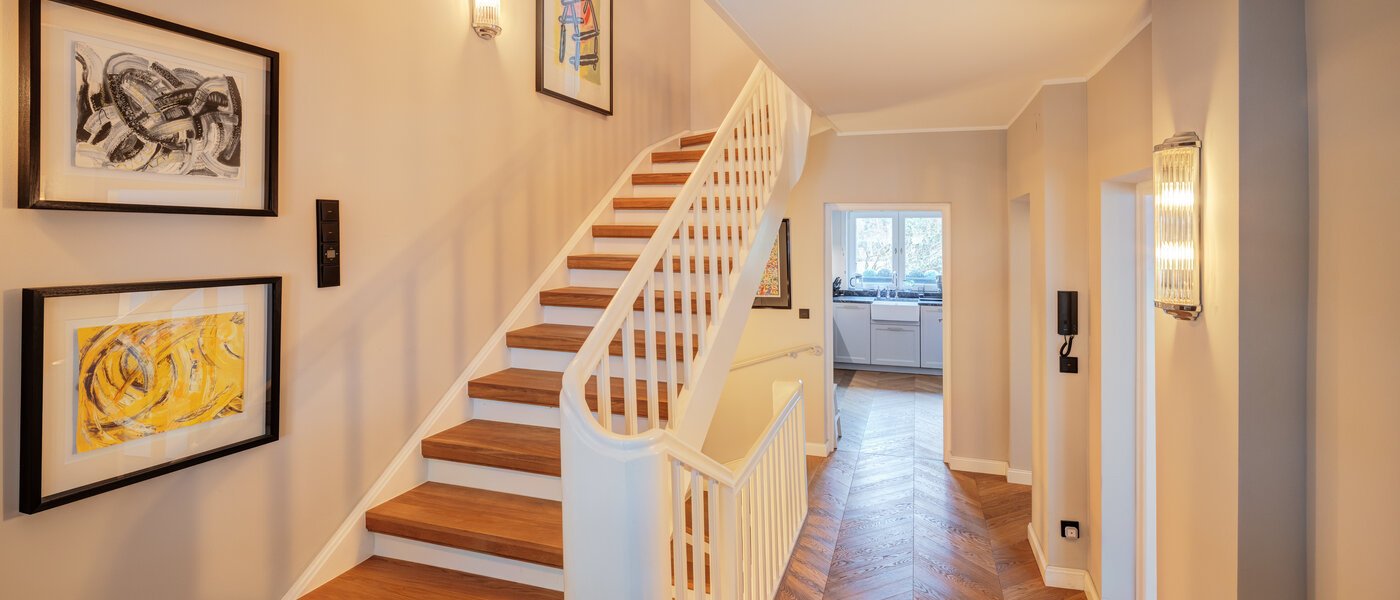 Dom szeregowy München Schwabing 03 Korytarz/przejście 14779