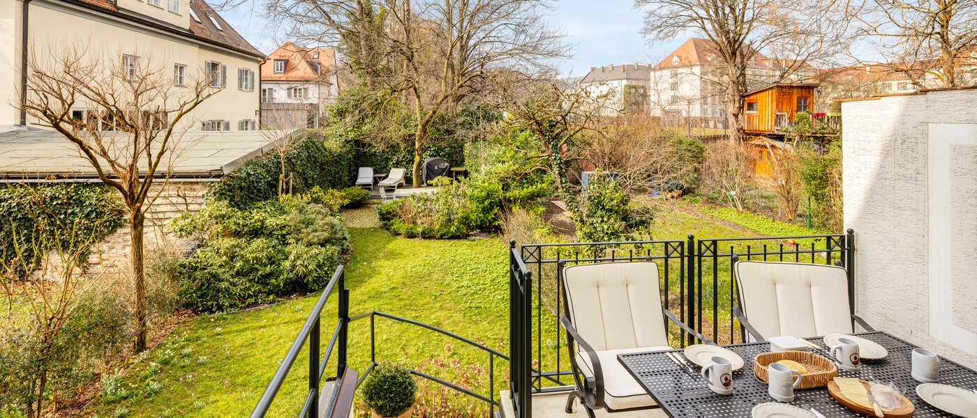 Dom szeregowy München Schwabing 02 Loggia 14779