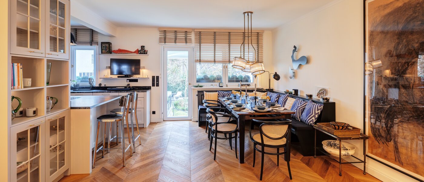 Dom szeregowy München Schwabing 01 Jadalnia 14779