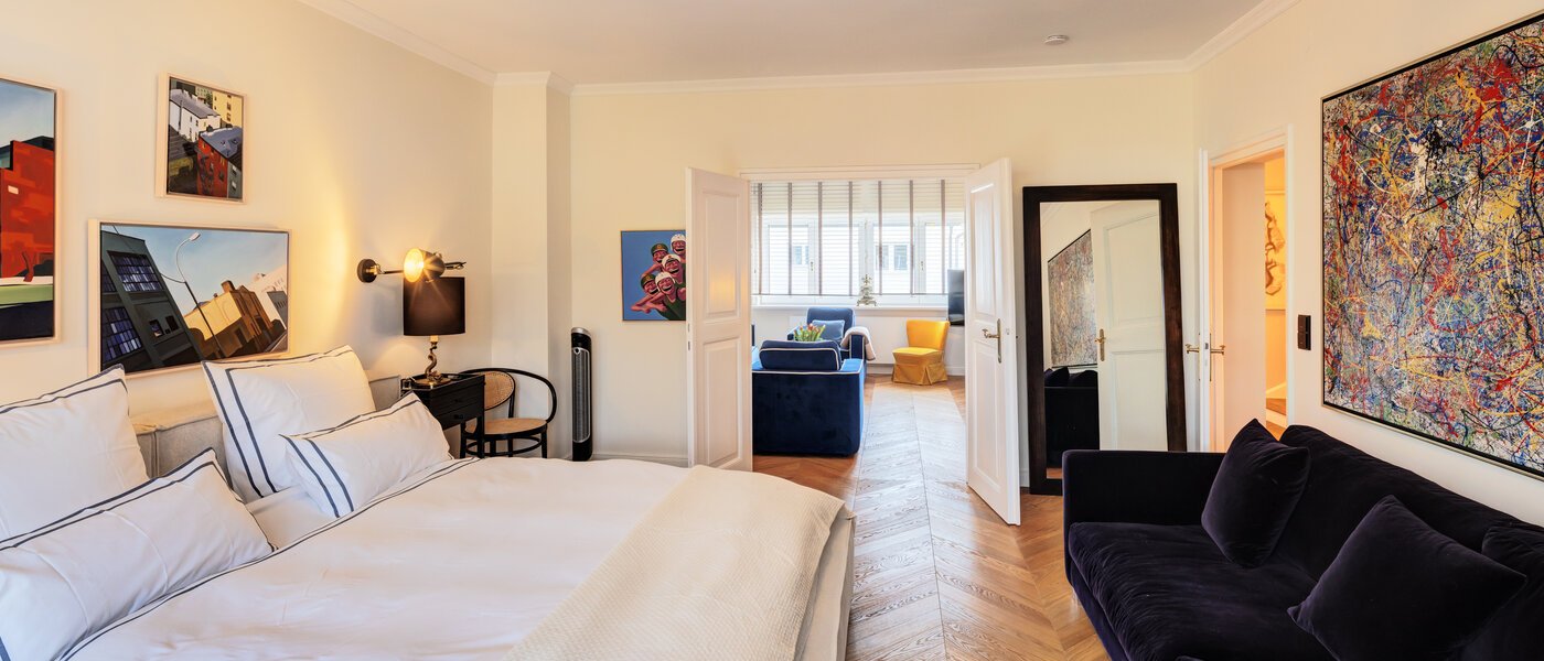 Dom szeregowy München Schwabing 04 1. sypialnia 14779