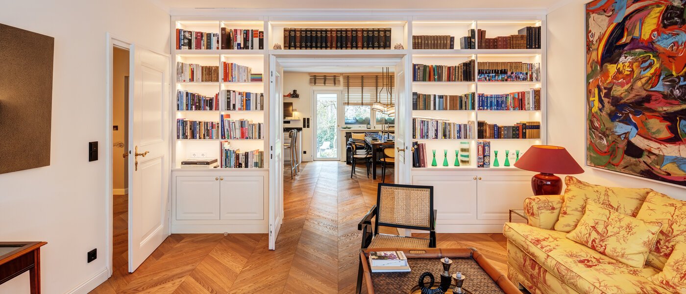 Dom szeregowy München Schwabing 02 Biblioteka  14779