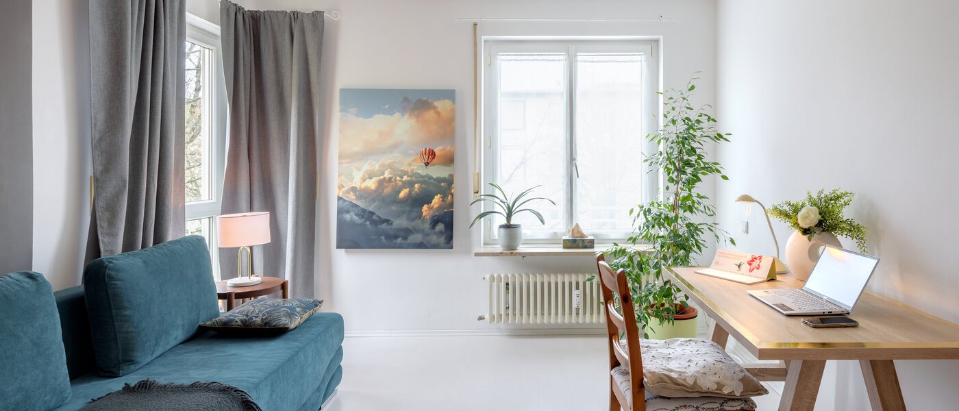 Ploché München Obermenzing 02 Pracovňa/izba pre hostí 14782