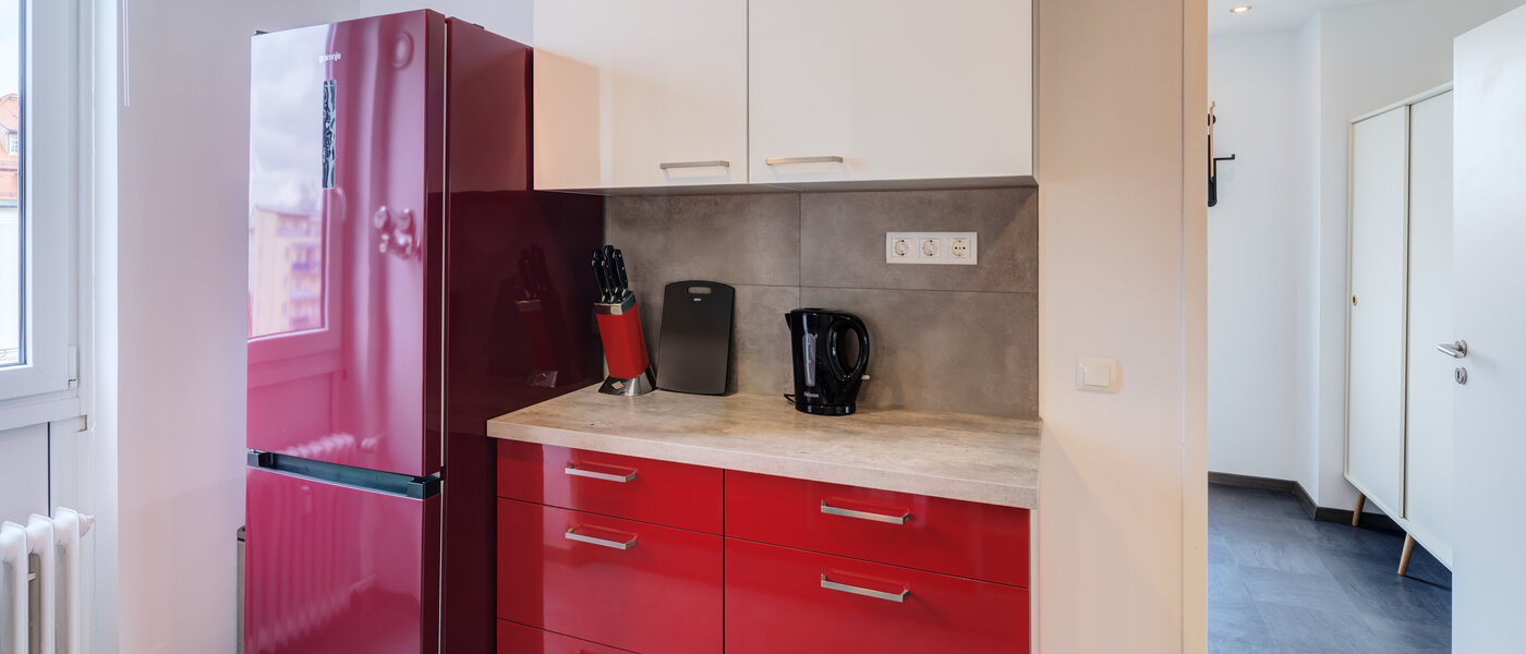 Płaski München Mittersendling 04 Kuchnia 14783