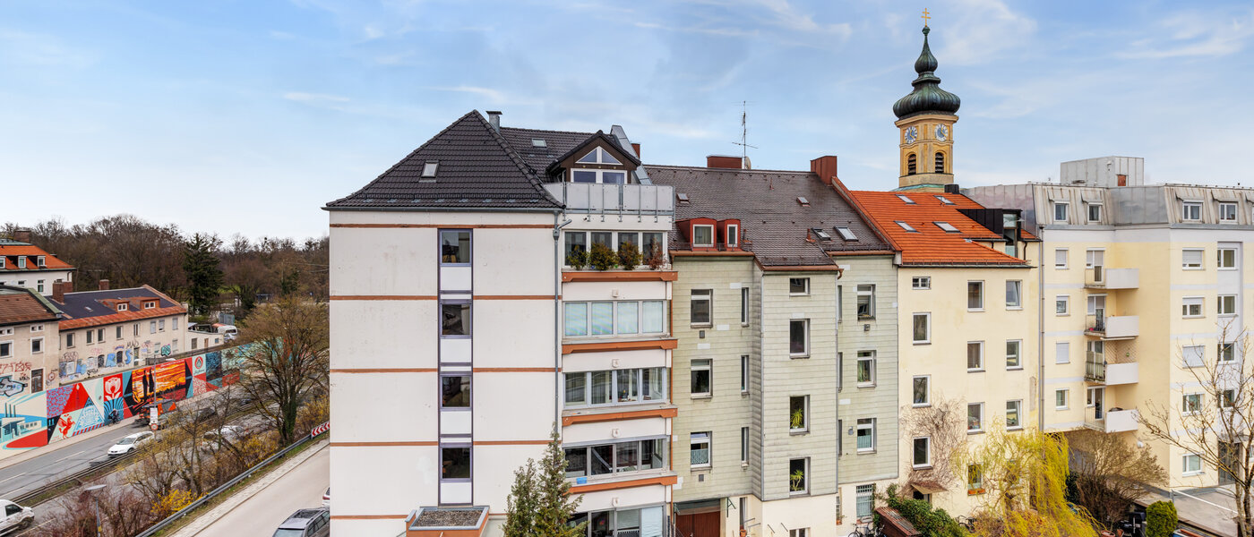 Płaski München Mittersendling 03 Widok 14783