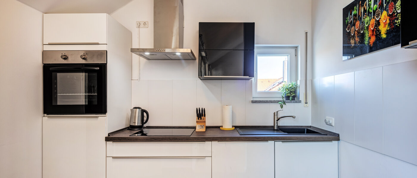 Апартамент с покривна тераса Aschheim 01 Кухня 14787