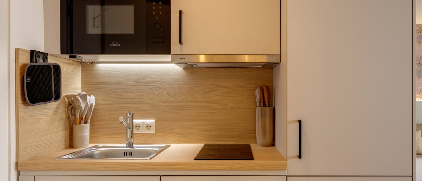 Płaski München Maxvorstadt 01 Kuchnia 14791