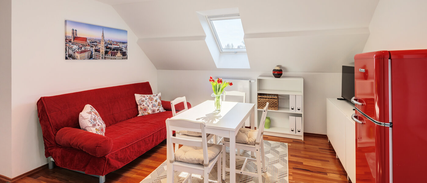 Çatı katı dairesi München Trudering 01 Yaşam alanı 14792