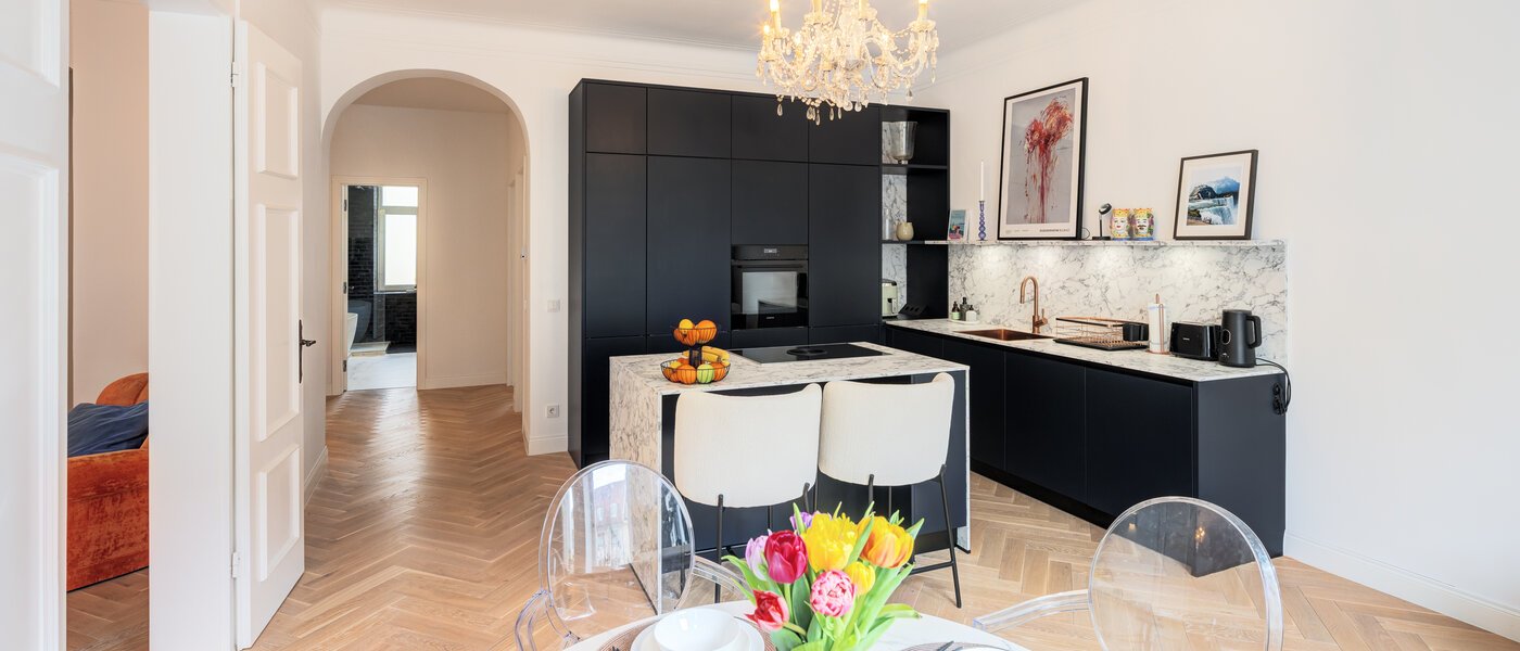 Platt München Schwabing-West (rund um den Hohenzollernplatz) 06 Kök 14795