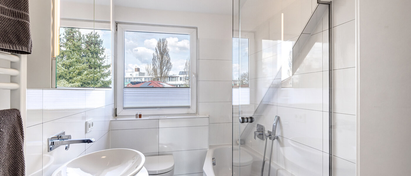 옥상 테라스 플랫 München Moosach 01 욕실 14797