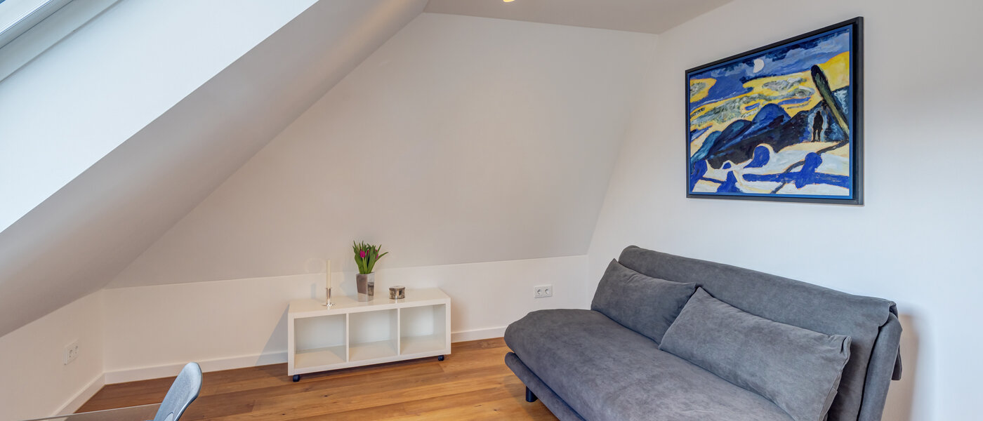 옥상 테라스 플랫 München Moosach 01 서재/게스트 룸 14797