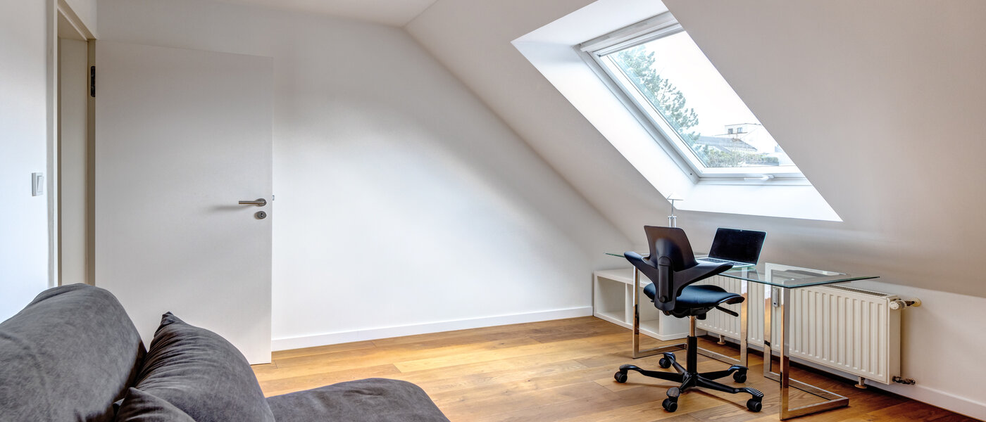 옥상 테라스 플랫 München Moosach 03 서재/게스트 룸 14797