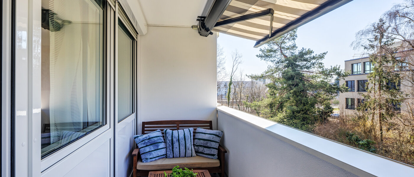 Плоский Unterschleißheim 01 Балкон 14802