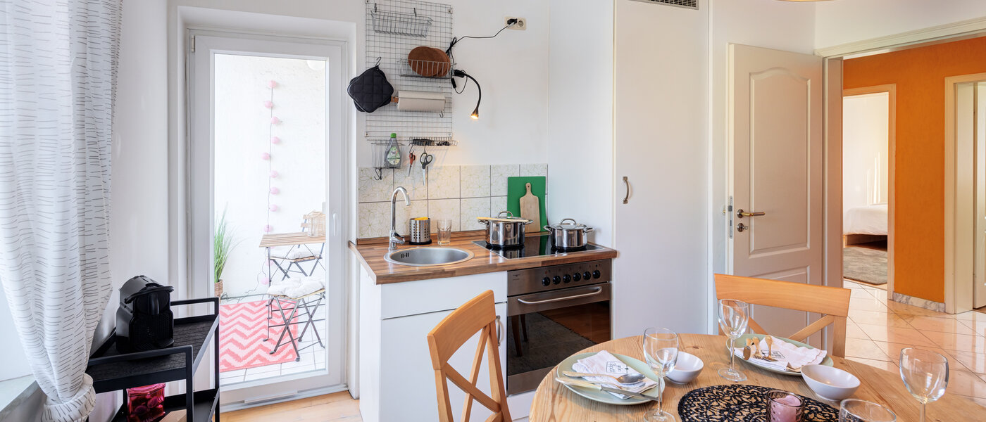 Плоский München Milbertshofen 01 Кухня 14806