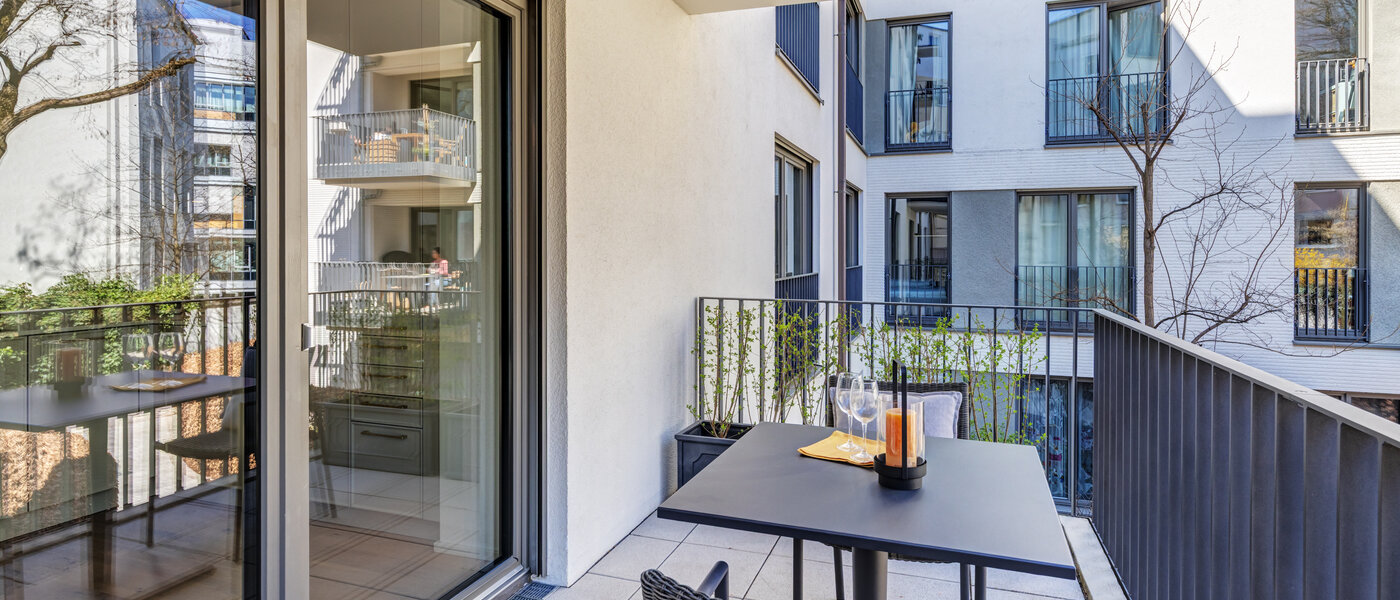 플랫 München Ludwigsvorstadt 03 발코니 14810