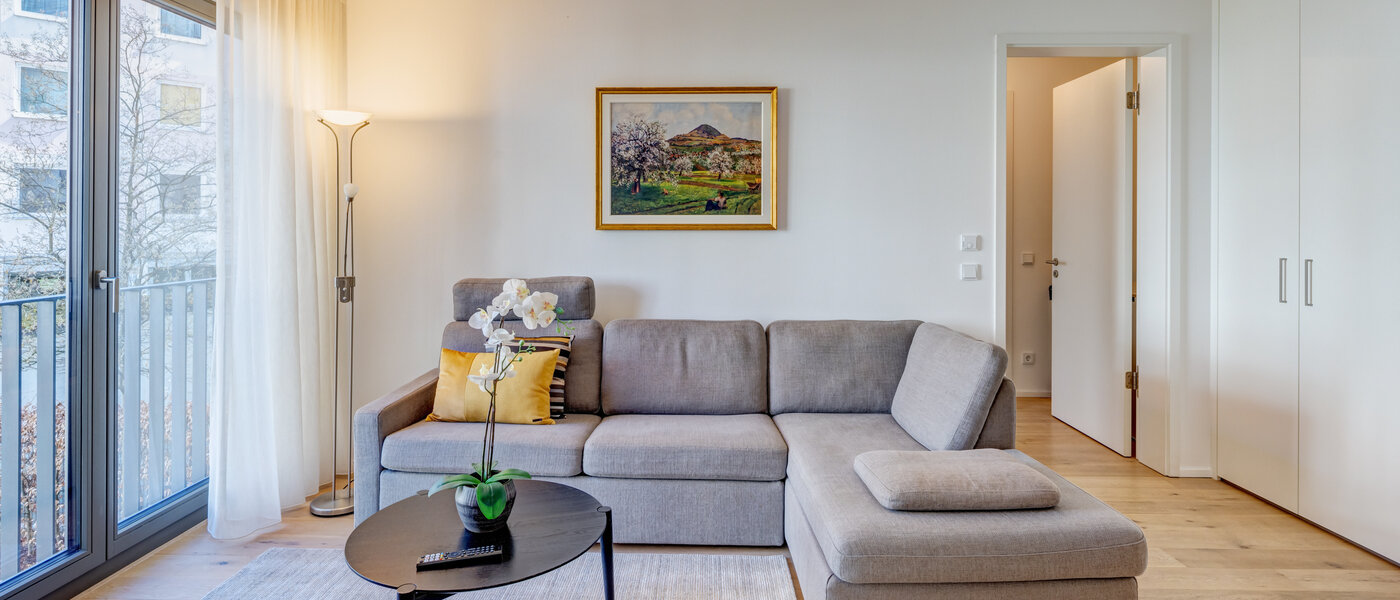 플랫 München Ludwigsvorstadt 02 거실 공간 14810