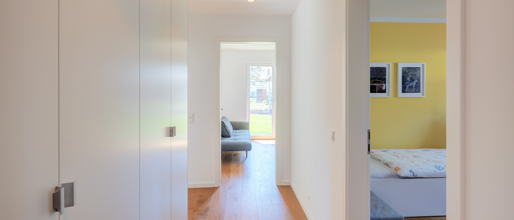 Platt Unterschleißheim Lohhof 04 Korridor/hallgång 14813