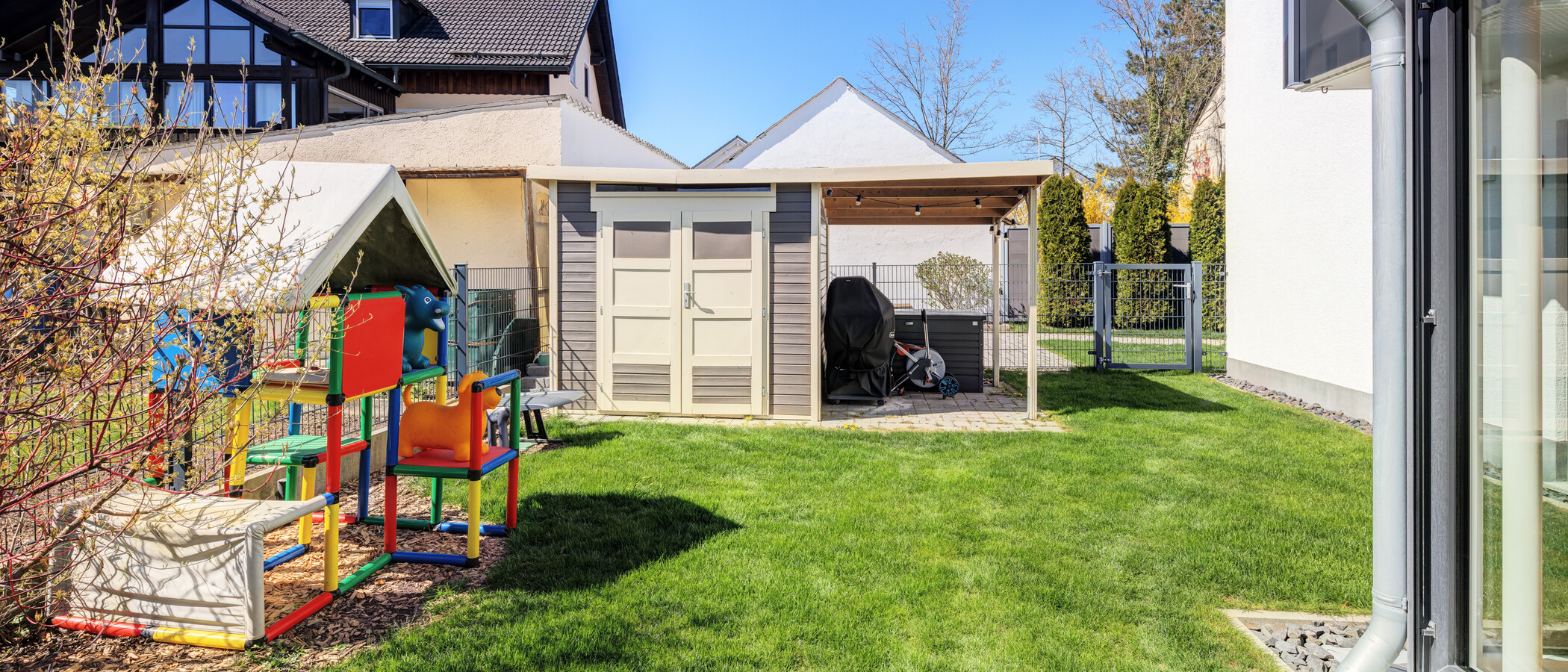 Platt Unterschleißheim Lohhof 03 Trädgård 14813