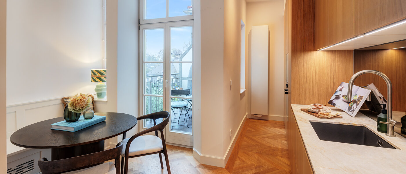 Plano München Altbogenhausen 02 Cozinha 14814