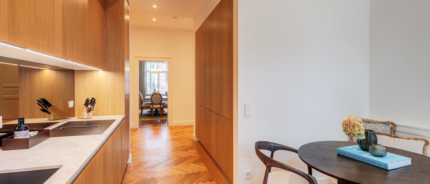 Plano München Altbogenhausen 05 Cozinha 14814