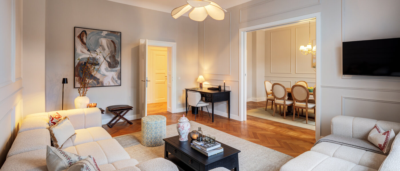 Plano München Altbogenhausen 04 Área de estar 14814