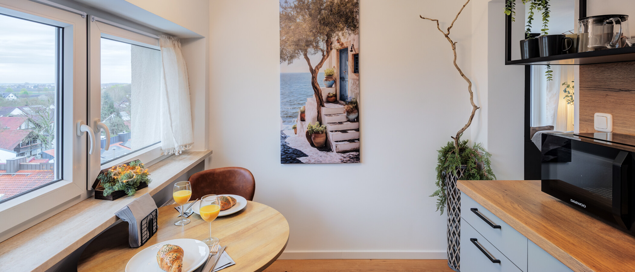 Flat Neufahrn b. Freising 03 Kjøkken 14815