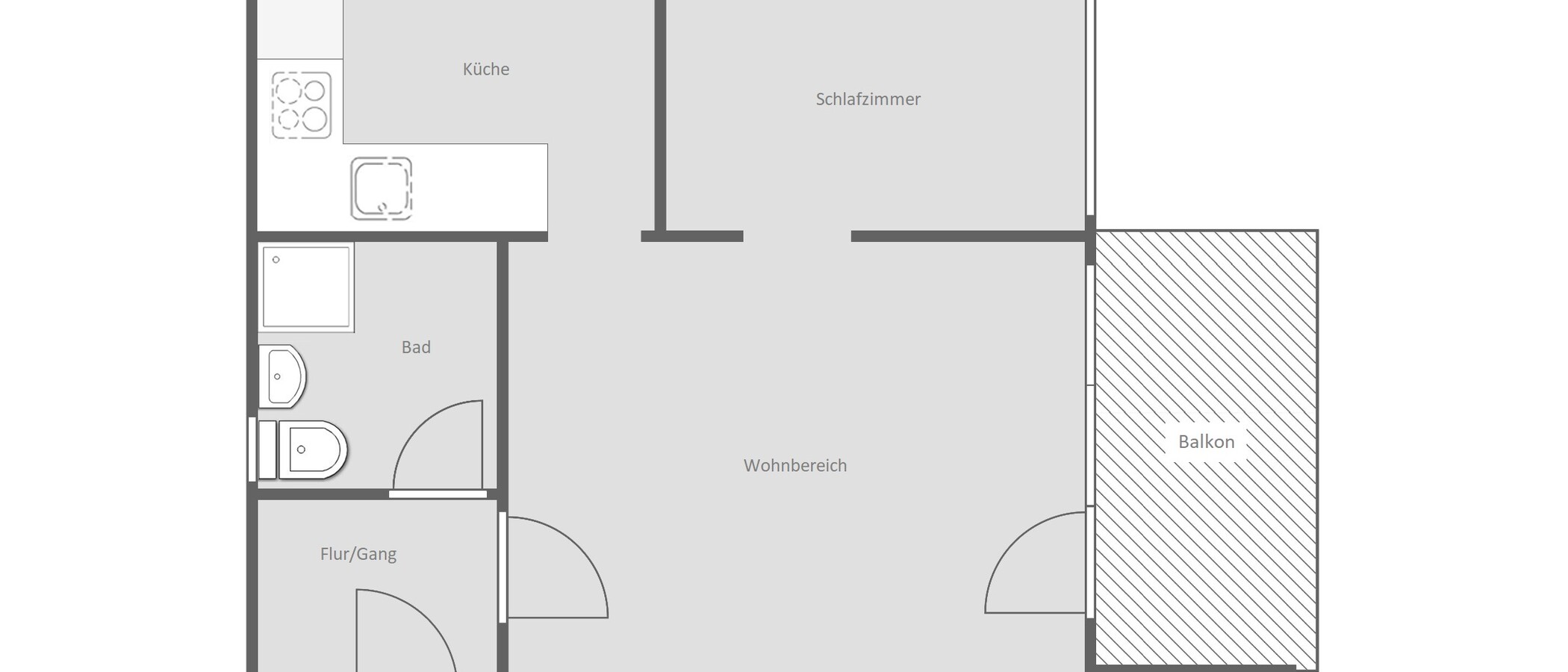 Flat Neufahrn b. Freising 01 Planløsning 14815