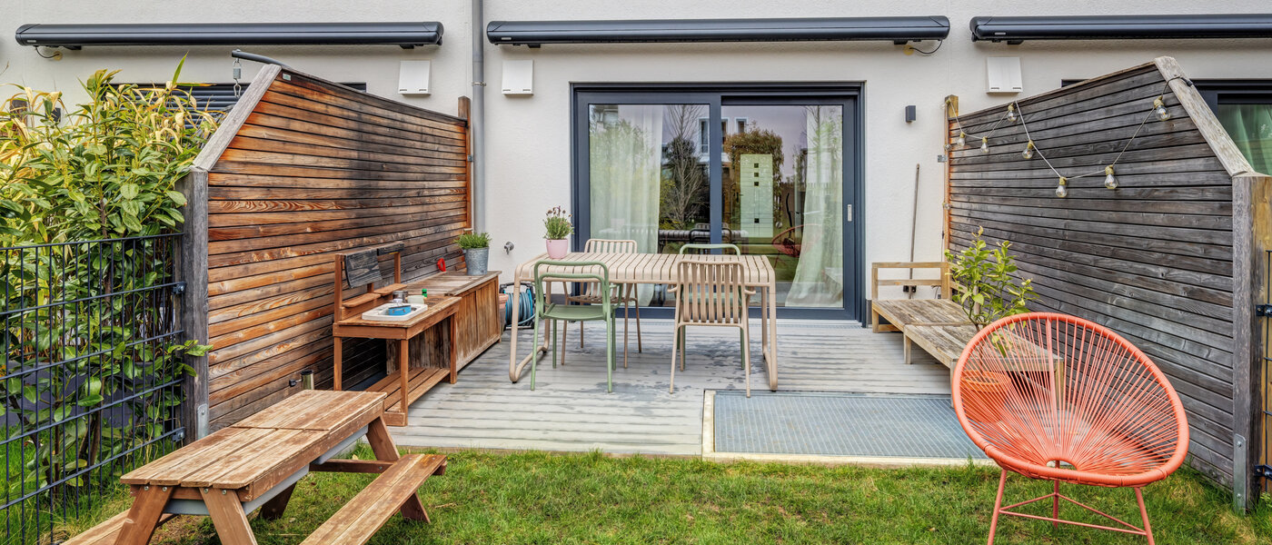 Редова къща München Harlaching 01 Тераса 14816