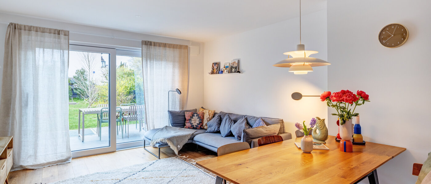 Редова къща München Harlaching 01 Дневна зона 14816