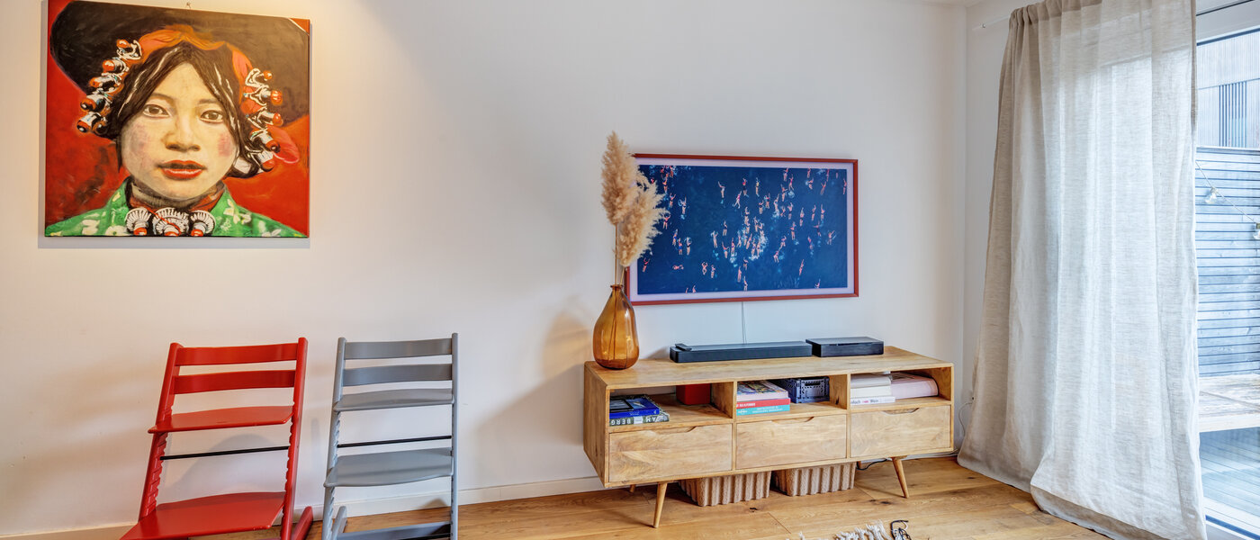 Редова къща München Harlaching 03 Дневна зона 14816