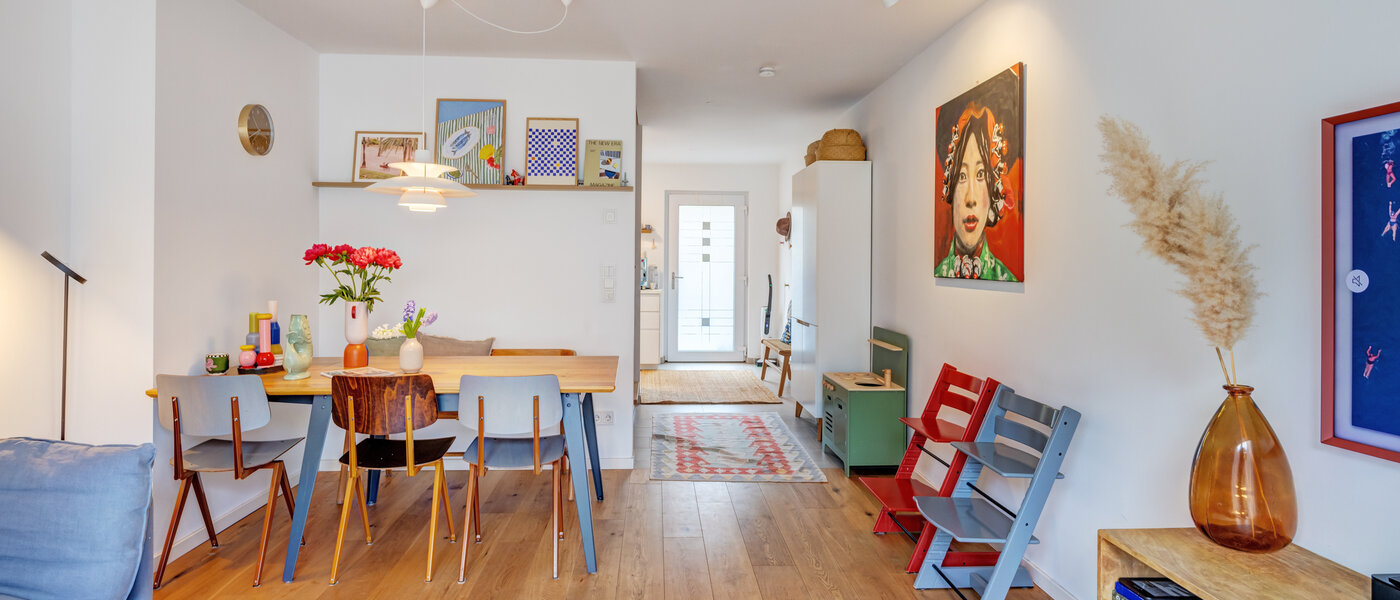 Редова къща München Harlaching 04 Дневна зона 14816