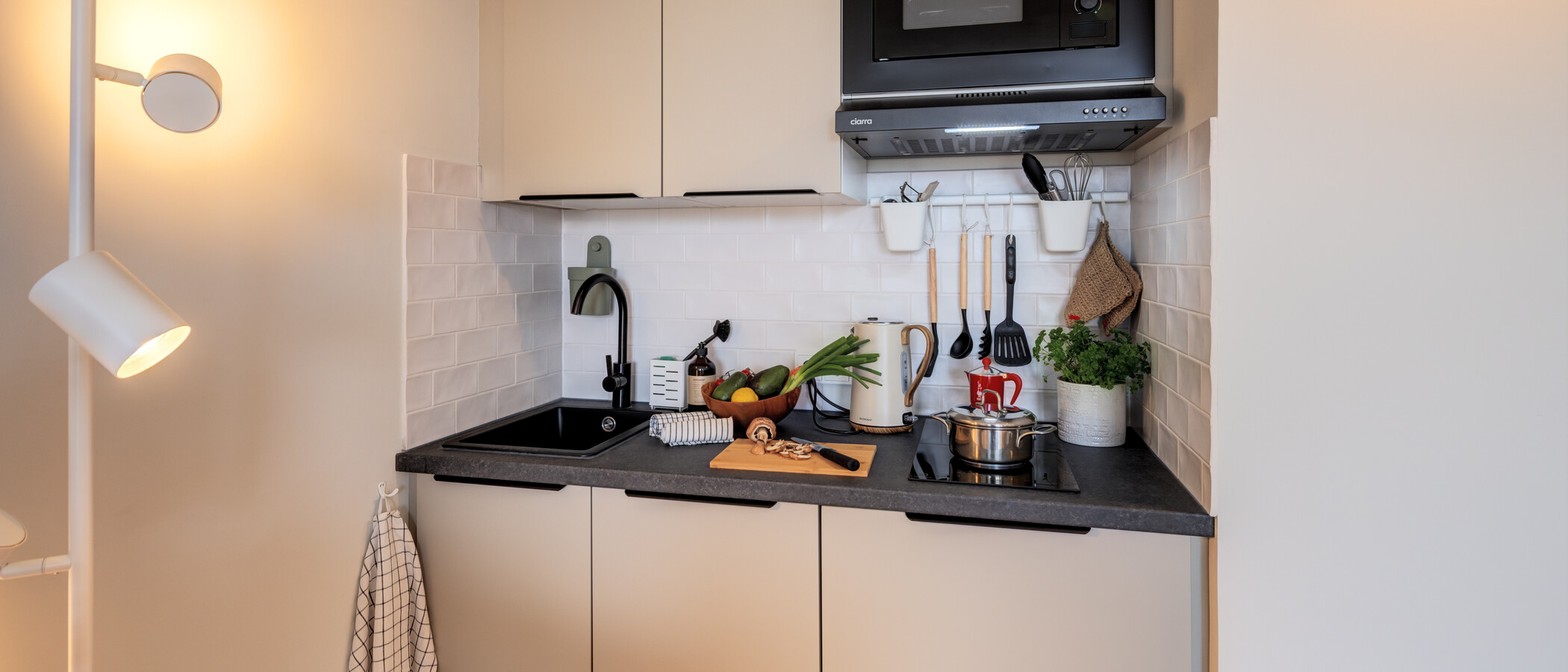 Плосък München Sendling-Westpark 01 Кухня 14819