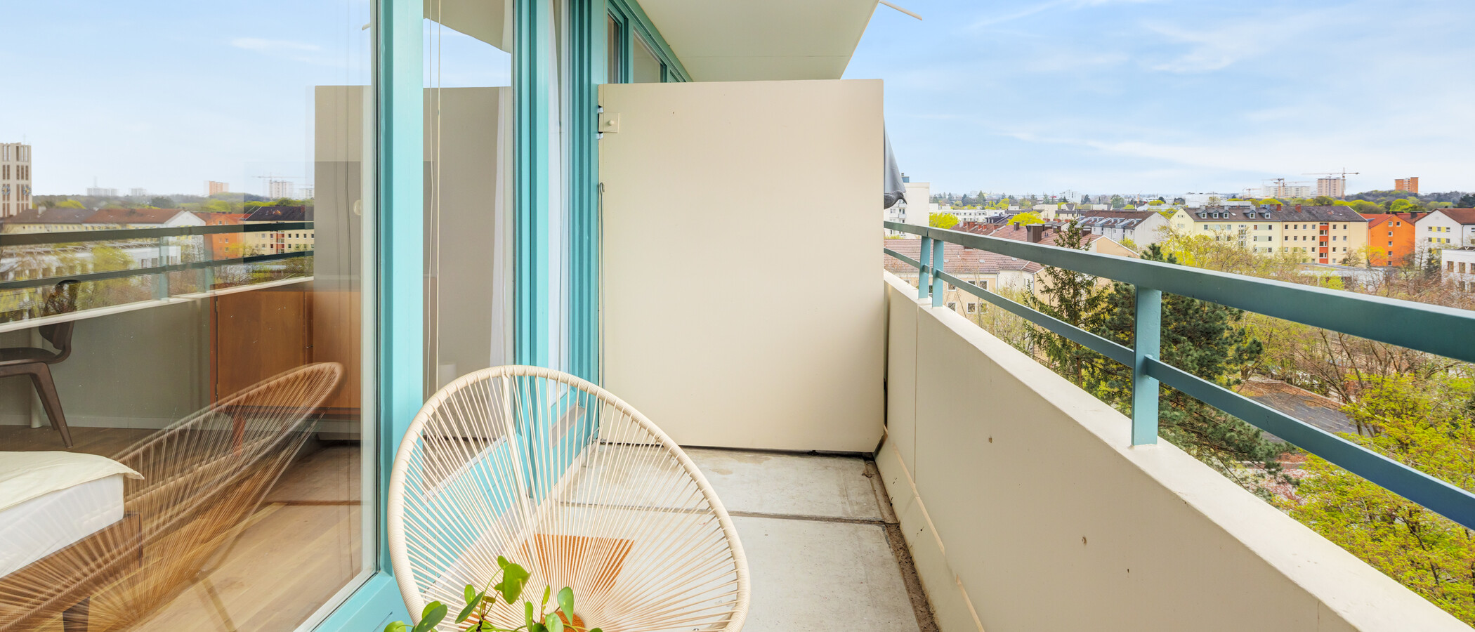 Плосък München Sendling-Westpark 03 Балкон 14819