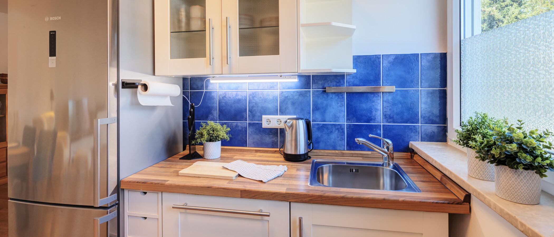 Maisonette daire München Waldtrudering 02 Mutfak 14825