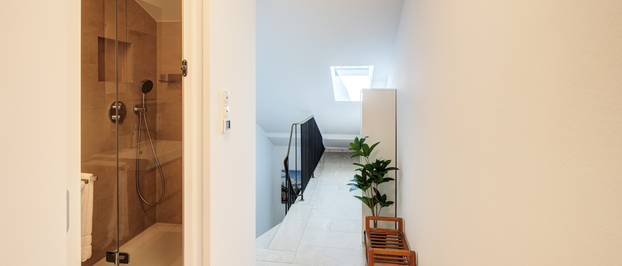 Maisonette daire München Waldtrudering 01 Koridor/koridor geçidi 14825