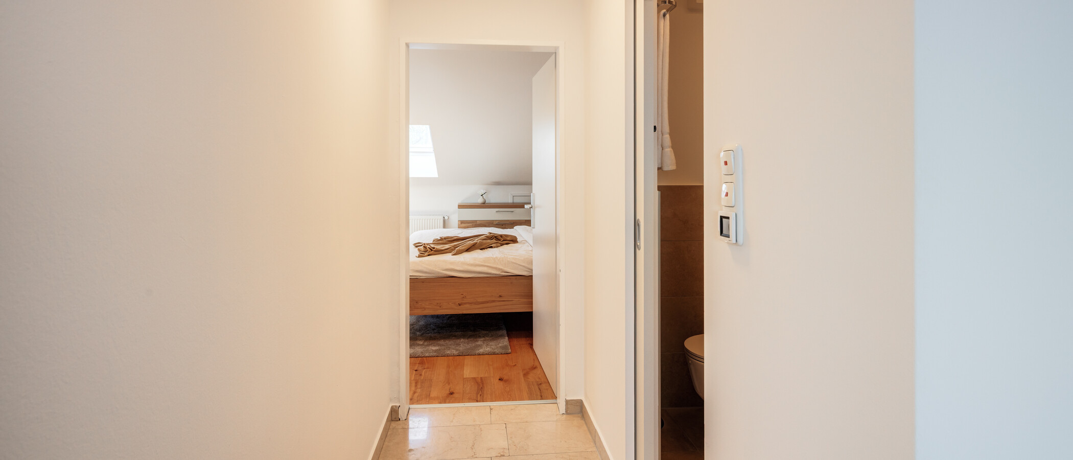 Maisonette daire München Waldtrudering 03 Koridor/koridor geçidi 14825