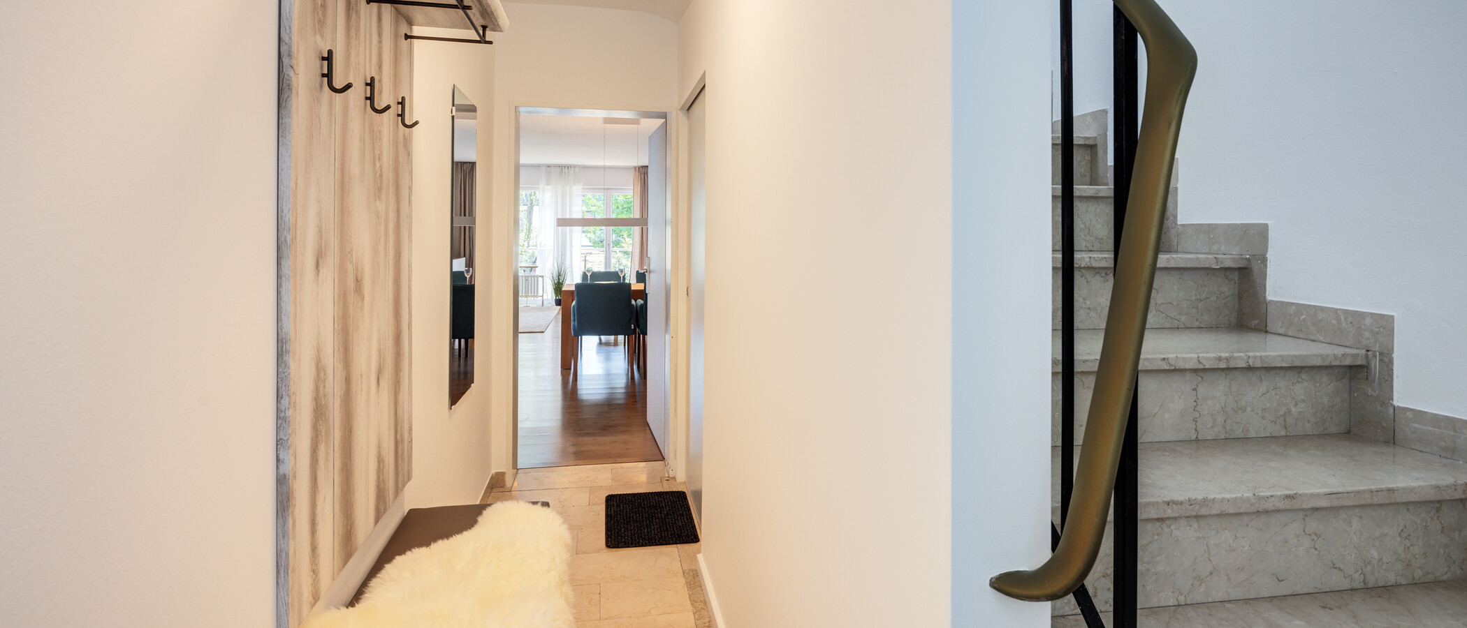 Maisonette daire München Waldtrudering 04 Koridor/koridor geçidi 14825