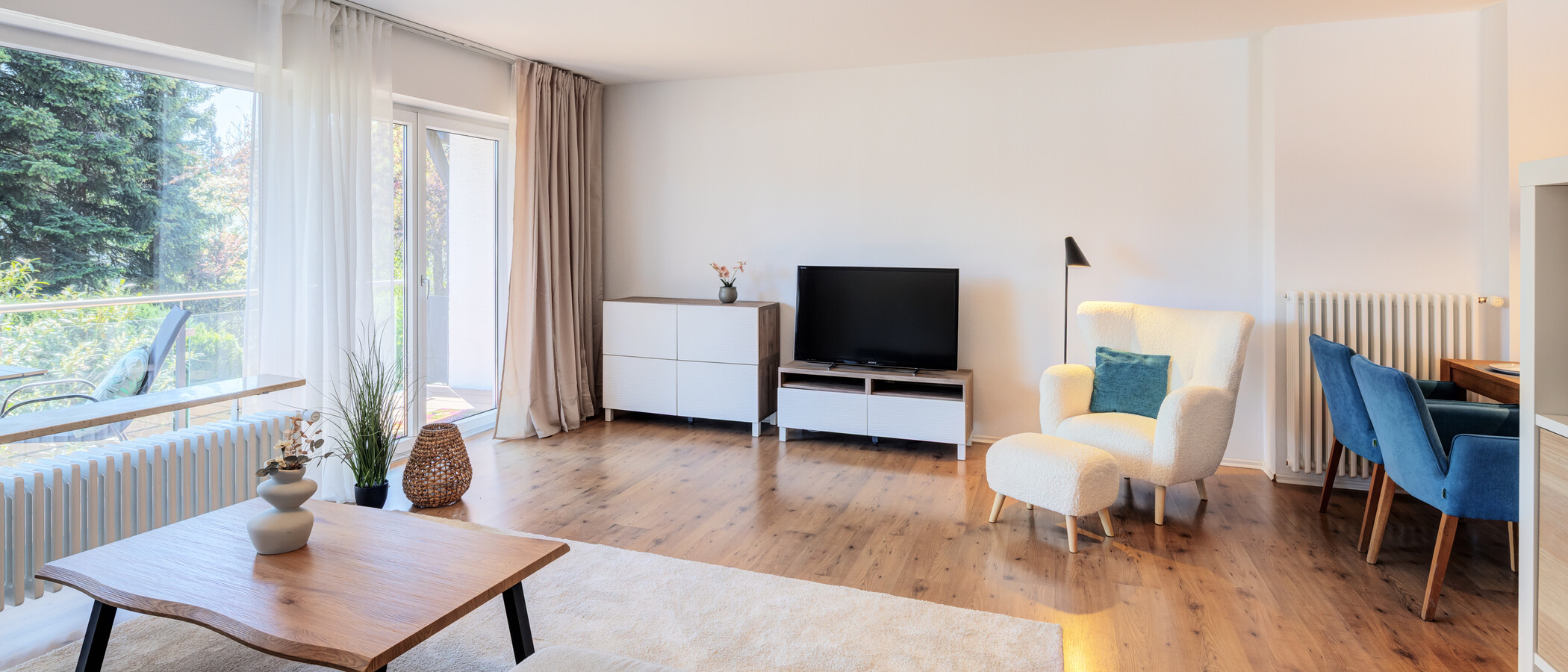 Maisonette daire München Waldtrudering 02 Yaşam alanı 14825