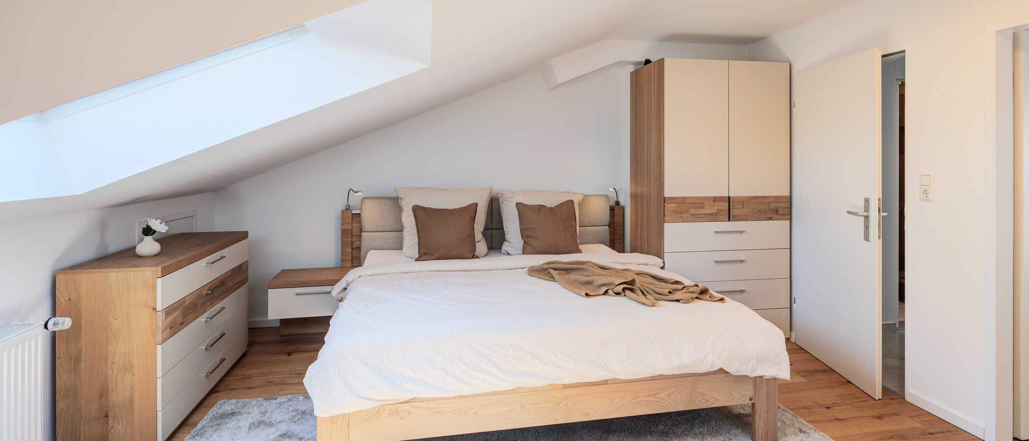 Maisonette daire München Waldtrudering 02 1. yatak odası 14825