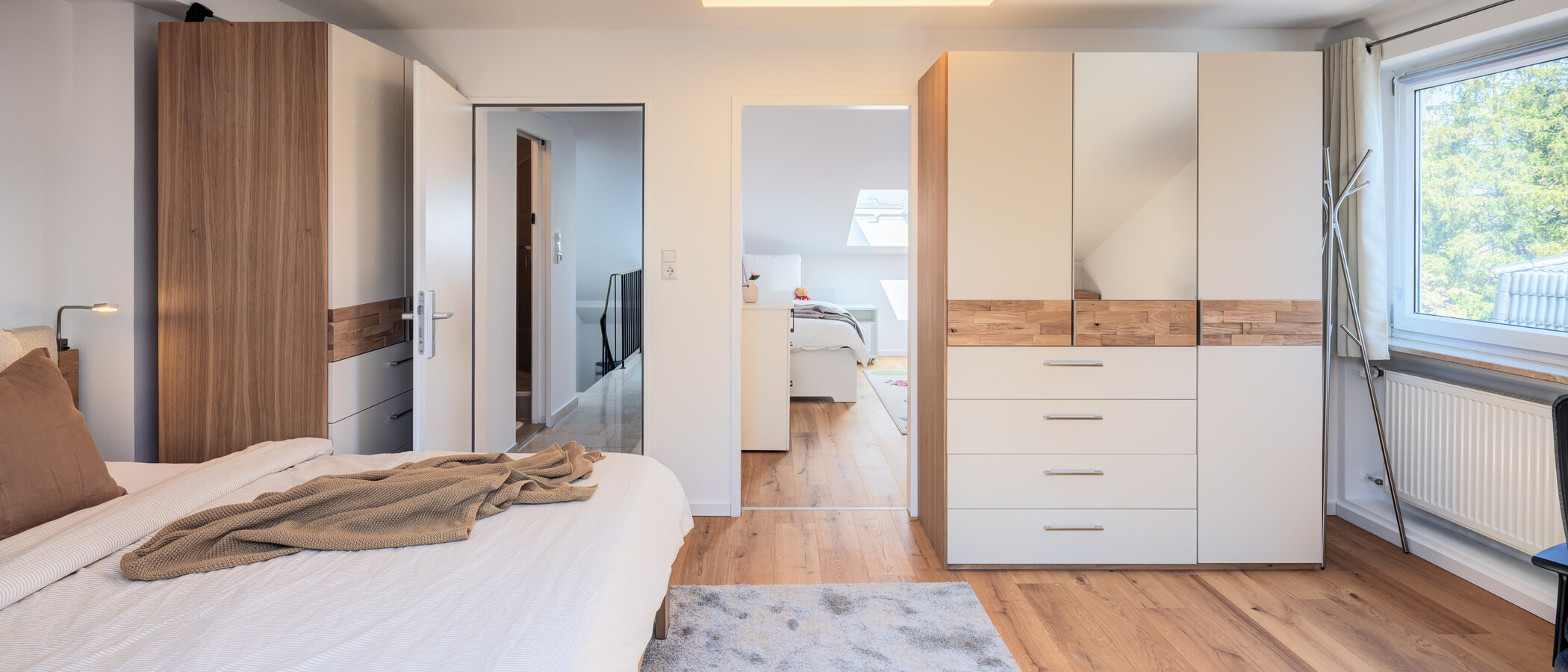 Maisonette daire München Waldtrudering 03 1. yatak odası 14825