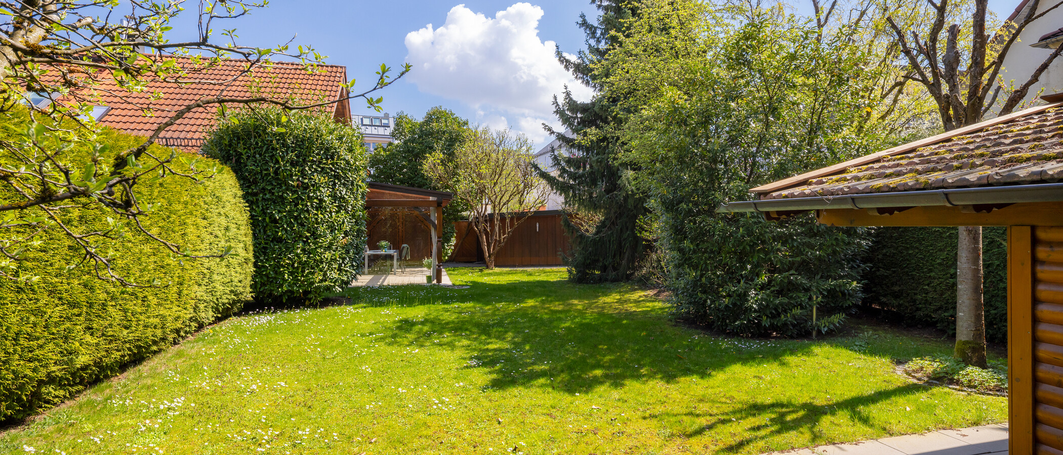 Fristående hus München Obersendling 01 Trädgård 14826