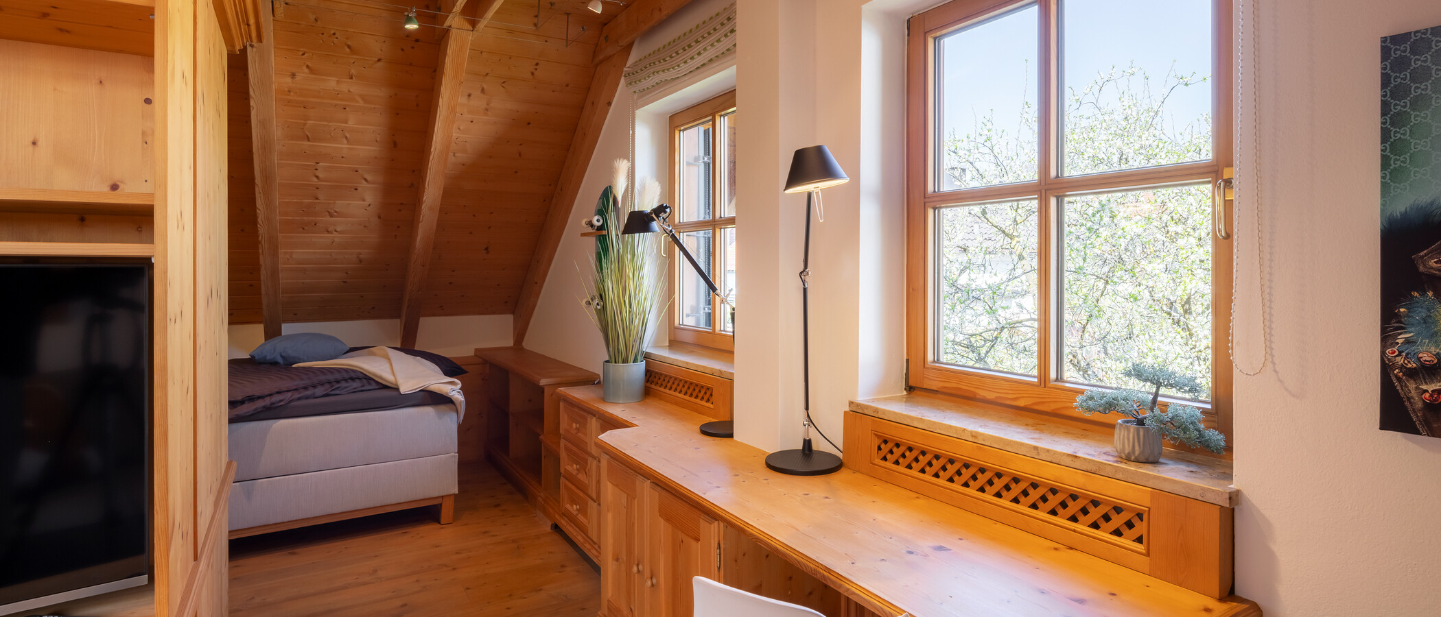 Fristående hus München Obersendling 02 2:a sovrummet 14826