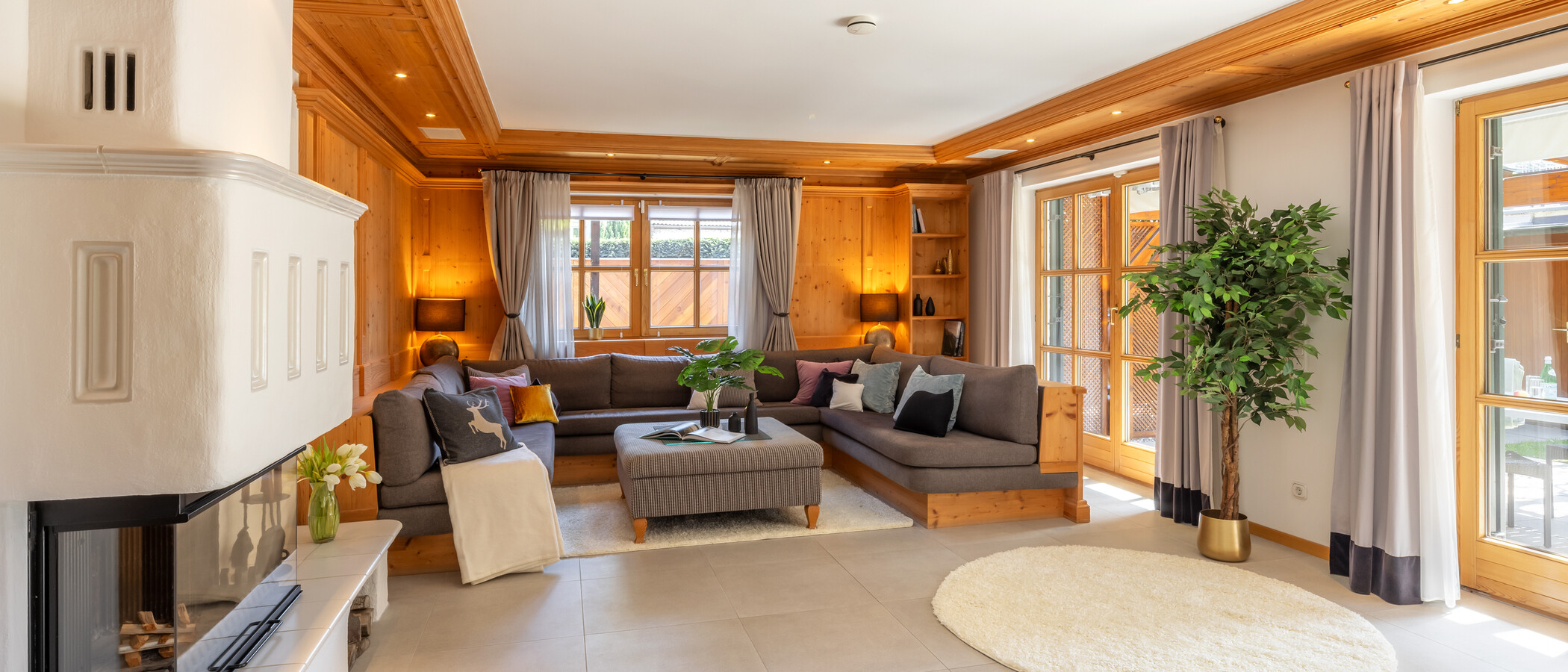 Fristående hus München Obersendling 01 Vardagsrum 14826