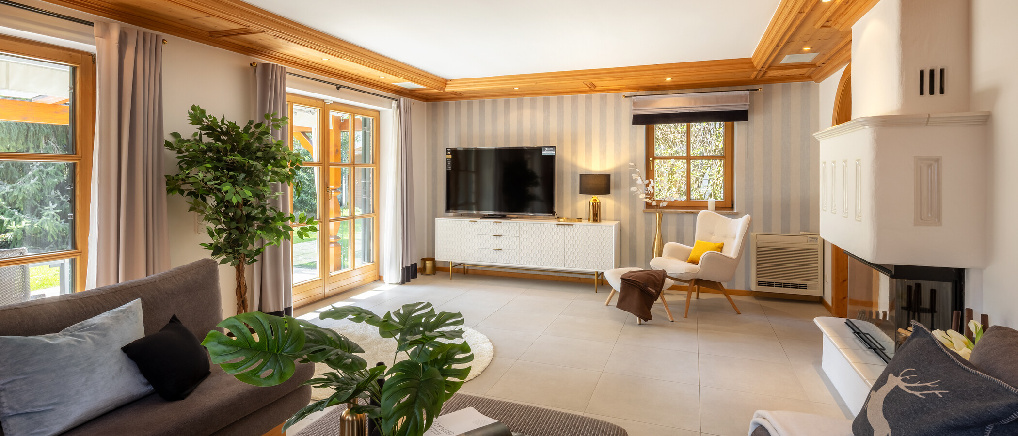 Fristående hus München Obersendling 03 Vardagsrum 14826