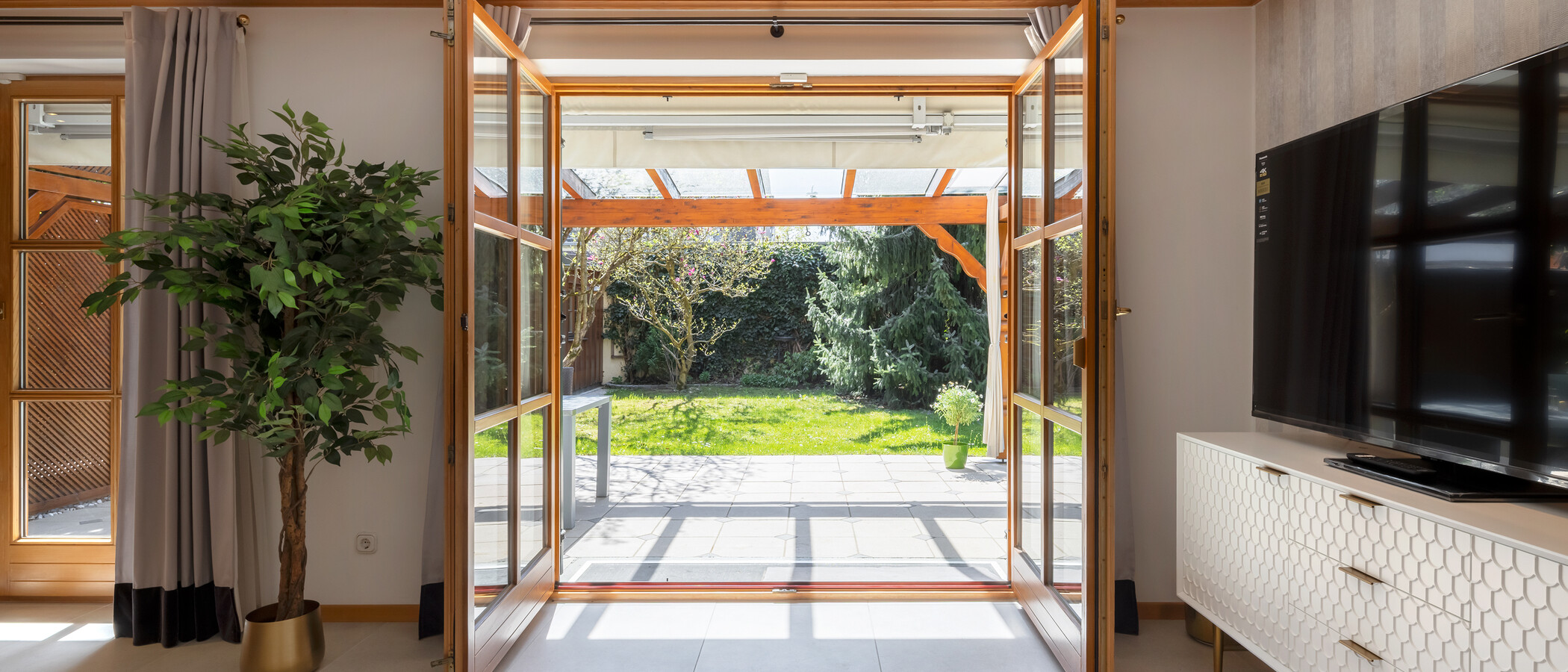 Fristående hus München Obersendling 05 Vardagsrum 14826