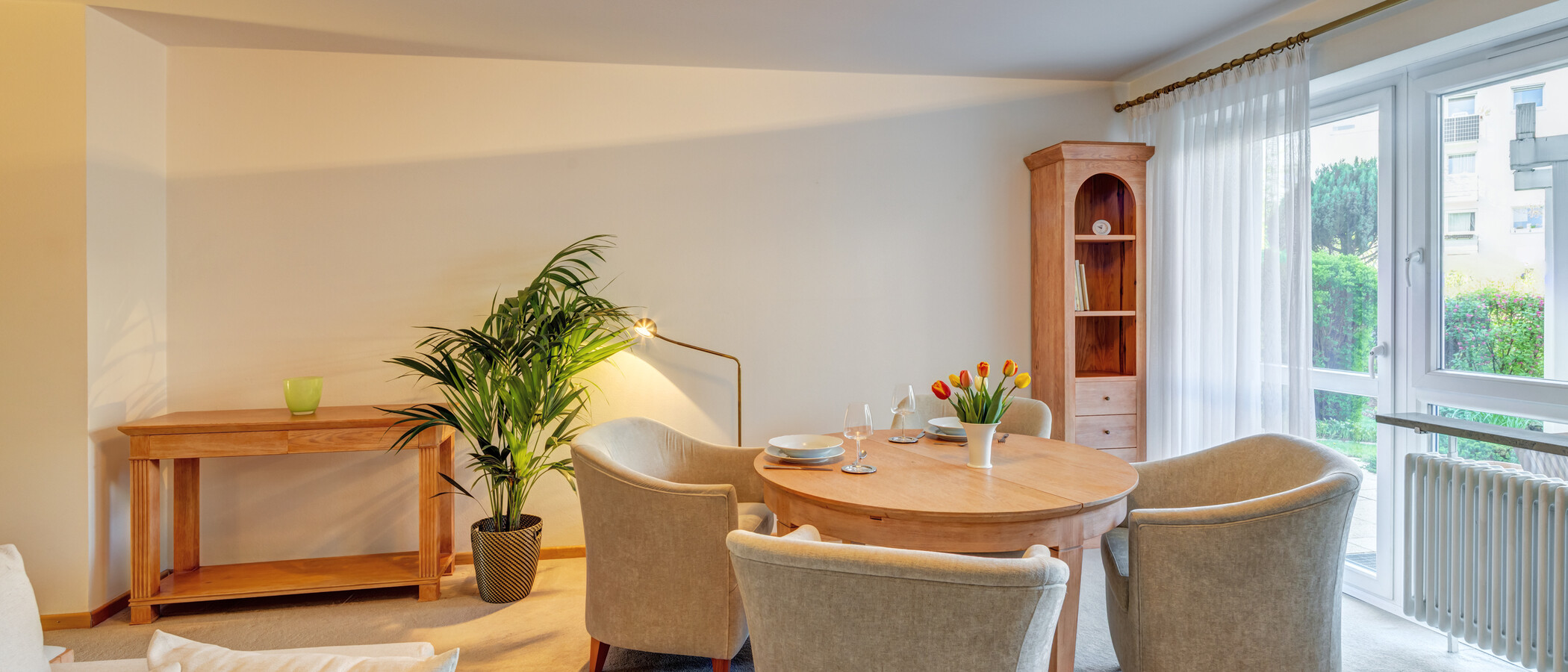 Ravna stran München Mittersendling 02 Dnevna soba 14827