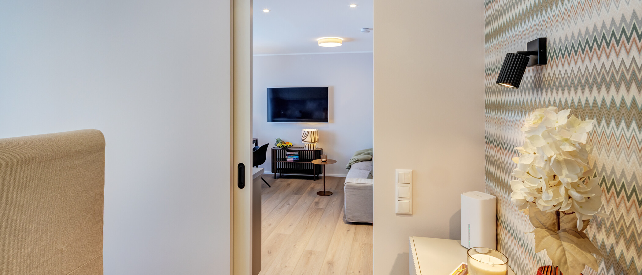 Ravna stran München Glockenbachviertel 04 Spalnica 14828