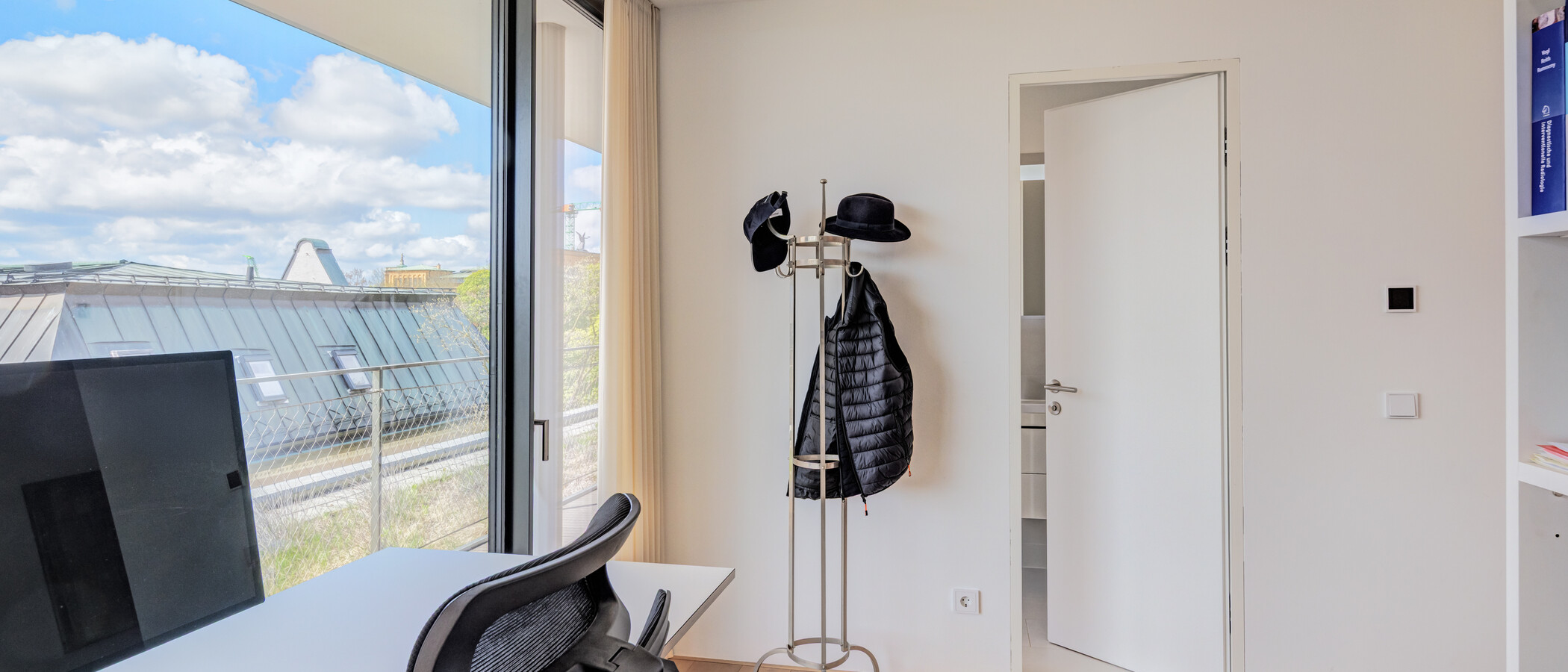 Penthouse byt München Haidhausen 02 Pracovní oblast 14832