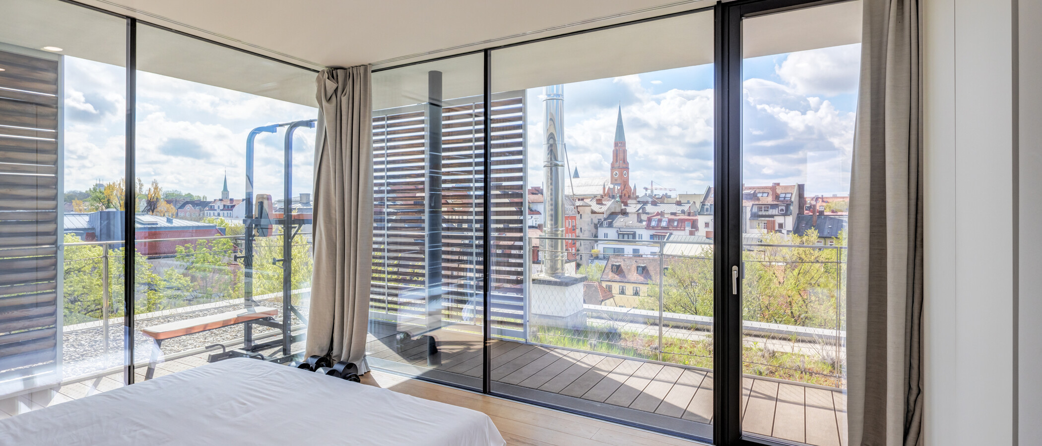 Penthouse byt München Haidhausen 01 2. ložnice 14832