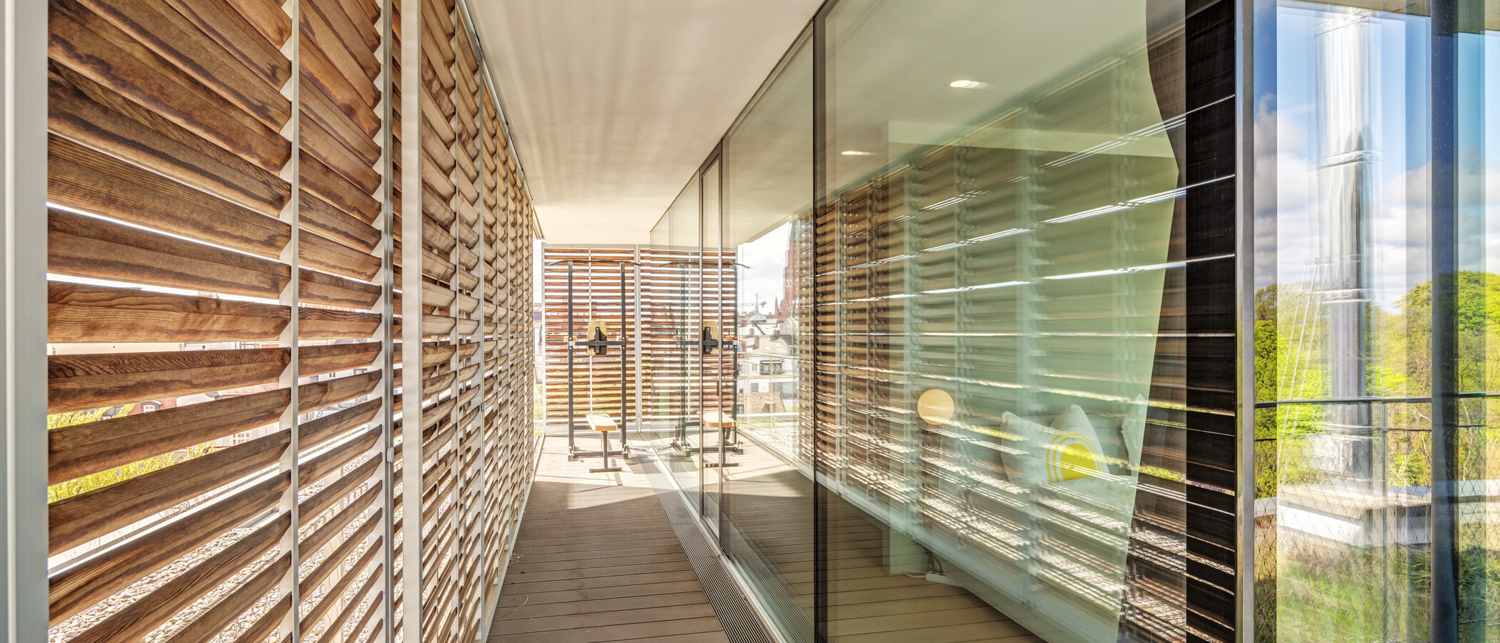 Penthouse byt München Haidhausen 05 Střešní terasa 14832