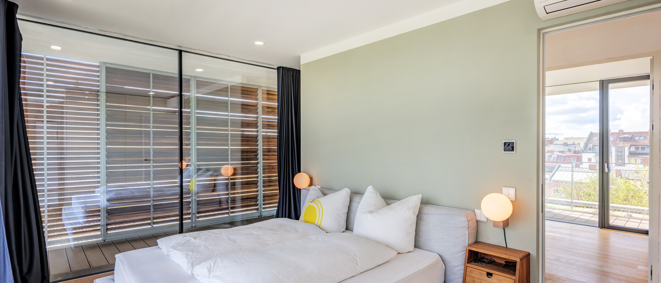 Penthouse byt München Haidhausen 02 1. ložnice 14832